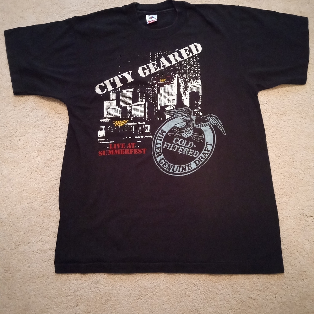 Vintage Miller Genuine Draft Summer Fest shirt (L)